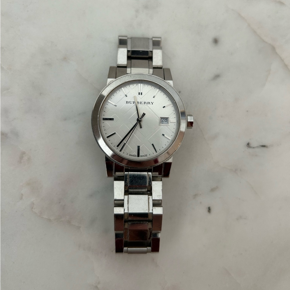 Burberry Stainless Steel 34mm Quartz Watch